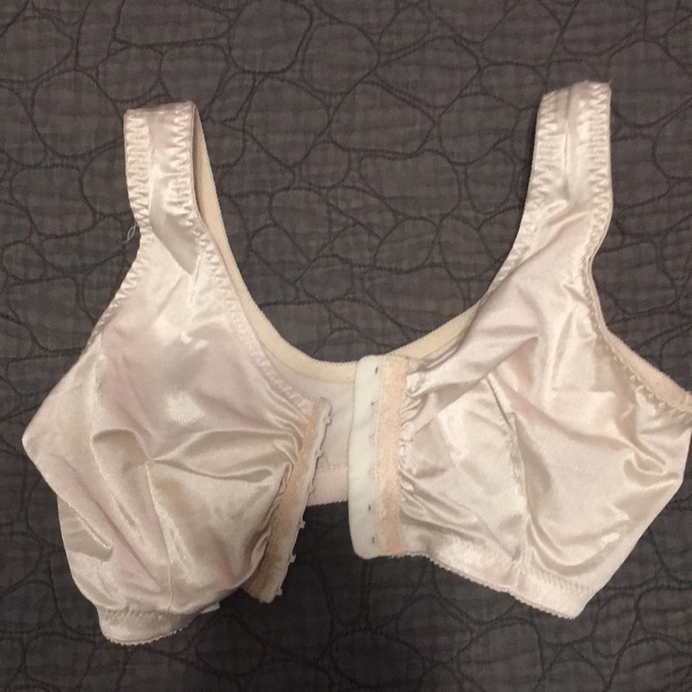 Bralette white silky